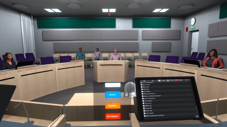 CourtSim VR Training – Domstolsverket | Suteki Studios Case Study